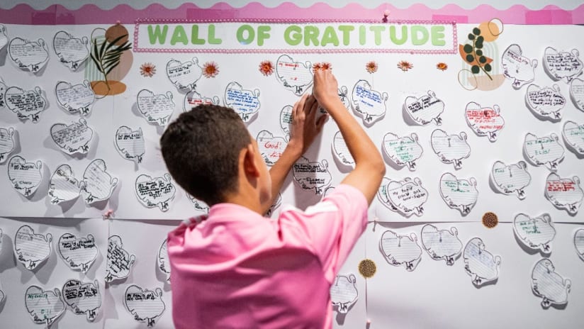 wall of gratitude